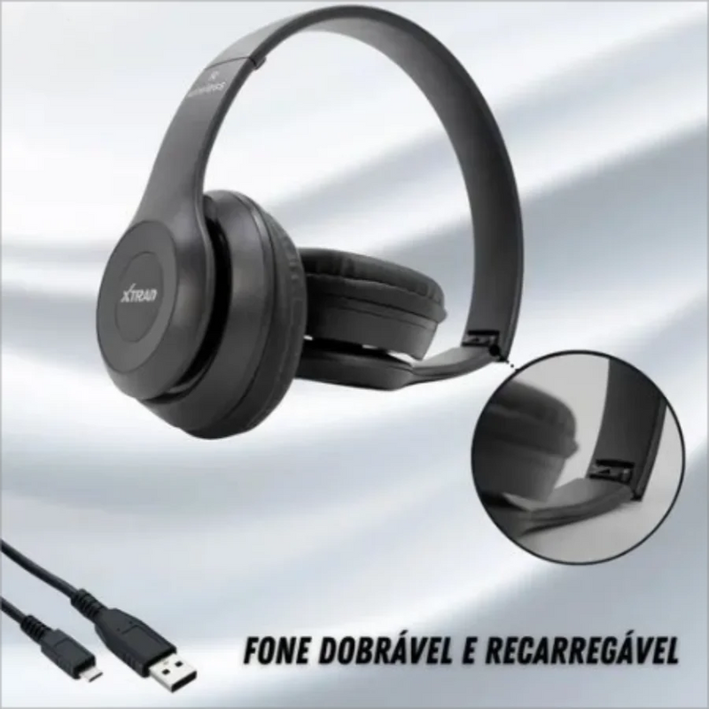 Fone De Ouvido Sem Fio Headphone Bluetooth