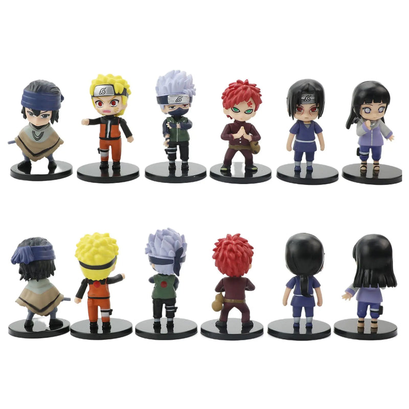 Conjunto de 12 Peças Colecionáveis Naruto – Edição Especial