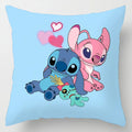 Anime Figure Disney Stitch Double Sided Print Pillowcase Kawaii Stitch Pillow Pillowcase Children Room Interior Decoration Gifts