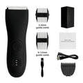 Mens Body Hair Trimmer for Men Balls Women Lady Shaver Hair Removal Bikini Trimmer Groin & Body Shaver Groomer  Arm Beard Razor