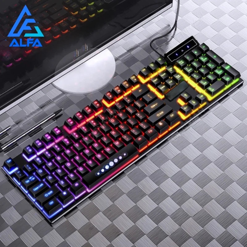 Teclado Led Mecânico Gamer LEY-82